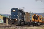 L724 passes the WSOR Burro crane